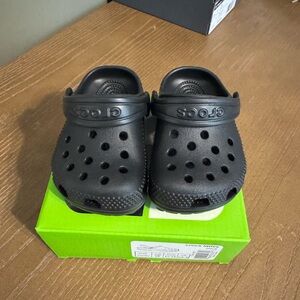 CROCS Kids Black Sandals